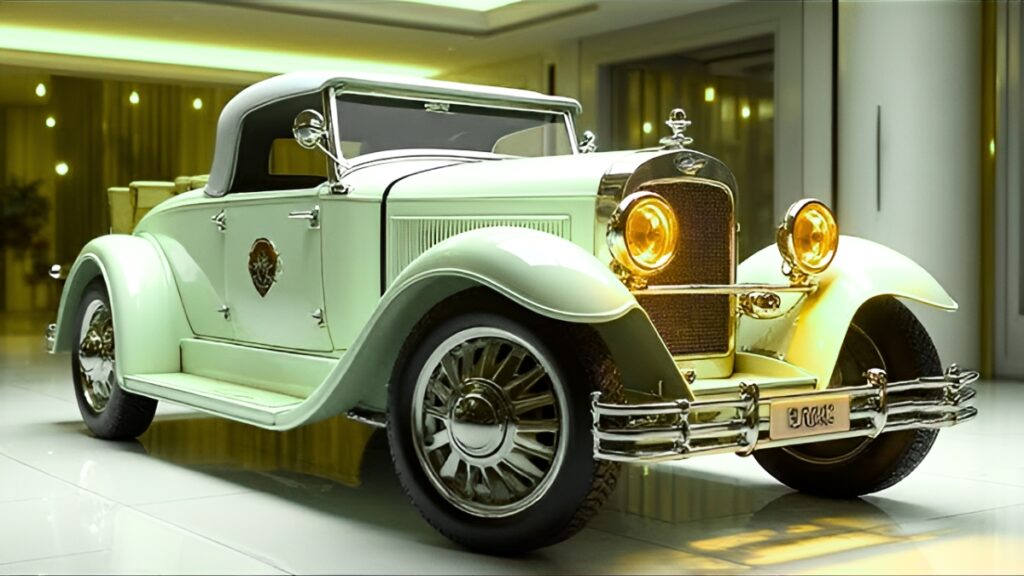 1922 Oldsmobile Model 47 Vintage Car Interior & Exterior Features