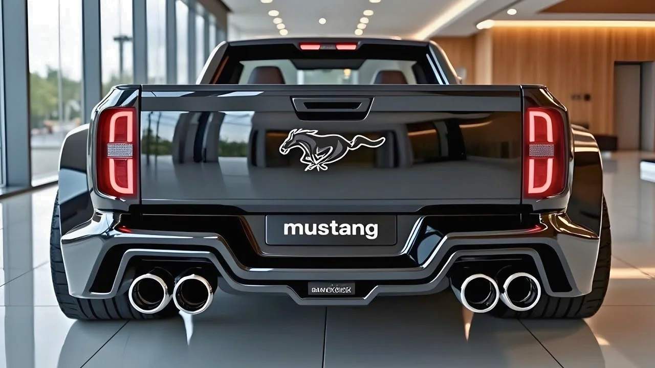2026 Ford Mustang Pickup Truck Debuts: First Look, Engine Specs, Smart Tech, Mileage & Pricing