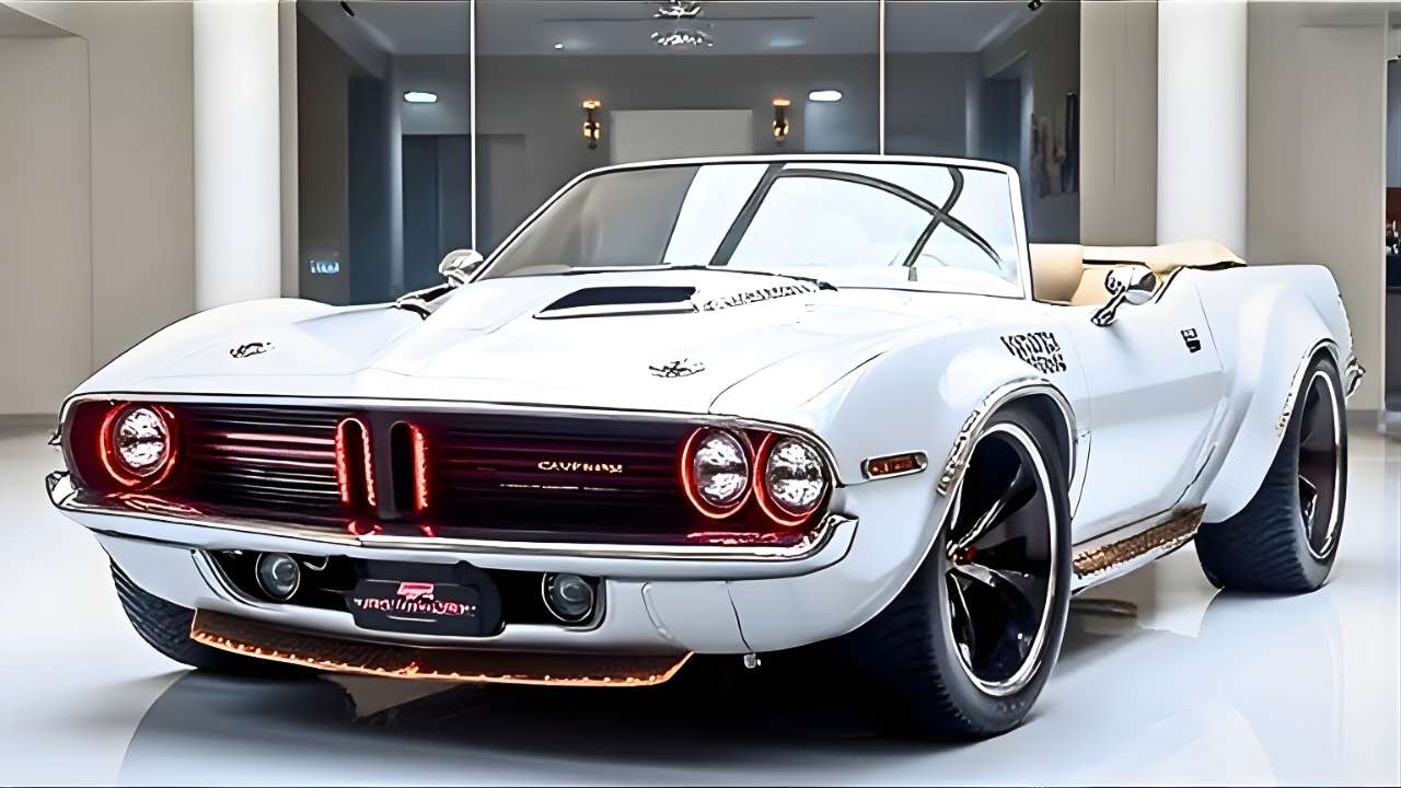 2026 Plymouth Cuda Convertible: A Classic Legend Reborn – Unleash the Ultimate Muscle Car Experience
